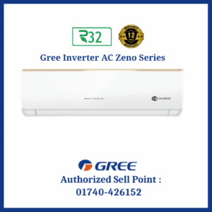 Gree Split Type Air Conditioner GS-24XZNA3V-Zeno-Split -2.0 TON-Inverter